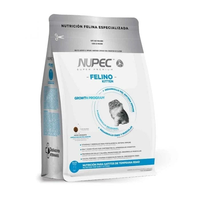 Nupec felino nutrición para gatitos de temprana edad
